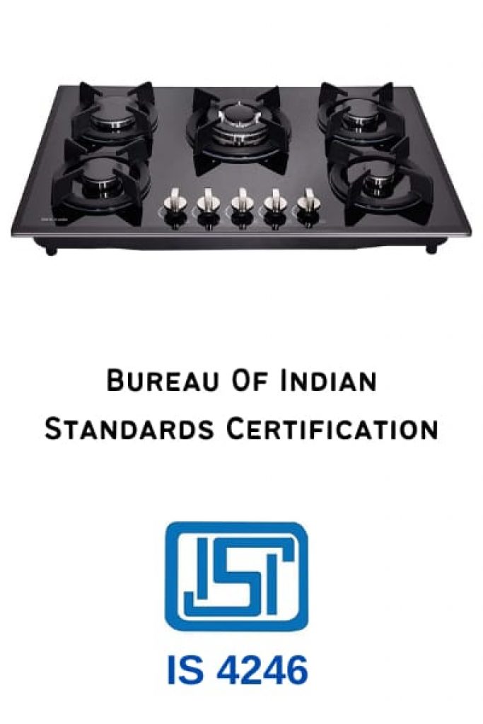 ISI certification on gas stove