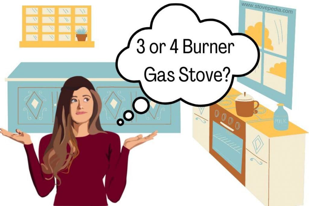 3 Burner Or 4 Burner Gas Stove